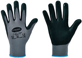 Rokavice HANDAN STRONGHAND®, sive, EN388+EN407, Vel. 9, P120, Z061309