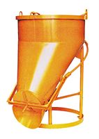 Silos za beton 1021.12, 1000l okrogel z vzvodom za odpiranje, Z10211000