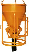 Silos za beton 1016.8, 500l cilindrično-stožčast z vzvodom za odpiranje, Z10630