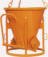 Silos za beton 1011.12, 1000l stožčast z vzvodom za odpiranje, Z10800