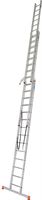 Večnamenska alu lestev KRAUSE® MONTO® 3x14 prečk 4,10-10,25m, za stopnice, teža 31,5kg, Z129727