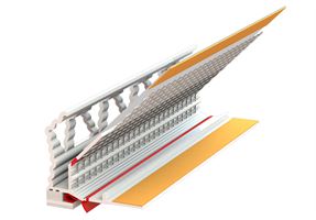 Ometni špaletni profil 16mm 3D mrežica,jeziček,podaljšano rebro 2,4m/palica 15pal/kart 40kart/pal, Z1324LKOMBILO