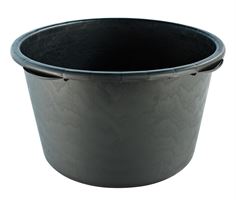 Vedro za malto okroglo 65 litrov črno 120kosov/paleta, Z1400065