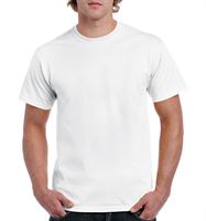 Majica Gildan Heavy Cotton, bela, 170 g/m², vel. M, P12, Z18009WM