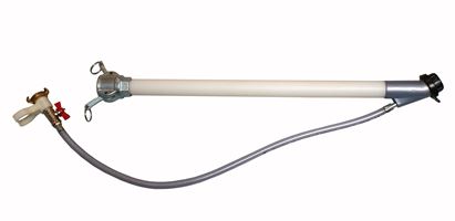 Brizgalna pištola za omet 25mm LW 24 šoba 14mm 30° kolenasta 600mm PFT, Z190011X