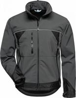 Jakna Softshell BETA ELYSEE®, sivo/črna, vel. S, P10, Z20002S