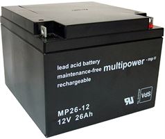 Nadomestna-Aku baterija 26Ah, 12V za STEINMAGNET SM-600/1200 PROBST, Z24200008