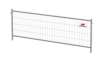Nizka mobilna ograja F1 1200x3472mm (M100), s poveznikom, Z2711012353