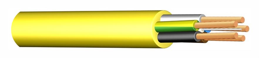 Specialen - PVC gradbeni kabel 3x2,5 N07V3V3-F z napisom 100-500m/rola, Z301325