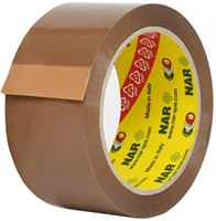 Lepilni trak za pakiranje rjav 50mm x 66m P36, Z347001
