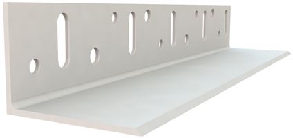 PVC cokl profil, stenski del. BSOP02, 55 mm, 2.5 m, 25 palic/karton (62,5m), 40 kart/paleta, Z4038055