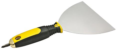 Lopatica z izvijačem 150 mm, nerjaveča, z bitom, plastičen ročaj P6, Z4206902