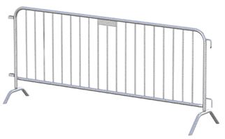 Zaporna kovinska ograja pocinkana 2458x1095mm 55kos/pal, Z4812640