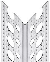 Alu-Eckwinkel 90° geprickelt/verstärkt, 23,5x23,5mm 2,50lfm/Sta 50Sta/Bd 100Bd/Pal, Z50005250