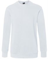 Sweatshirt KÜBLER SHIRTS weiß 320 g/m², UV-Schutz UPF 50+, Gr. 3XL, Z5234103XL