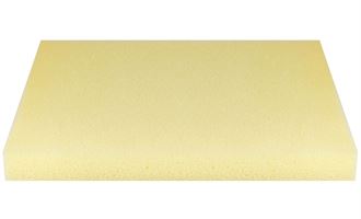 Nadomestna gumijasta svetlo rumena pena za aluminijasto gladilko 320x230x30mm, 100 kos/kart. 8 kart./pal, Z550925