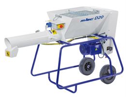 Pretočni mešalec D20-II-BM 230V 50Hz 1ph 2,2kW z mešalno cevjo za beton M-TEC, Z562120