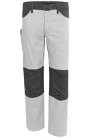 Bundhose QUALITEX X-Serie, weiß/grau, 245 g/m², Gr. 50, Z61938QX450