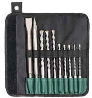 Hammerbohrer- und Meißelset METABO SP SDS-Plus 10-tlg., Z630824000