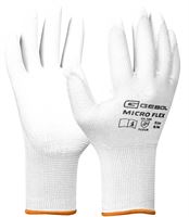 Montagehandschuh NANO FLEX, weiß, nahtlos, EN388, Gr. 11, VPE12/120, Z709245