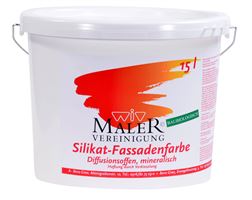 Silikatna fasadna barva bela mat 15l/vedro 24veder/pal, Z7976