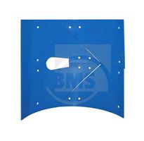 SET železnih oblog BMS A 1+2 M, sredinski iztok, visoka odpornost, Z800605050