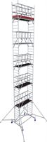 Alu-Rollgerüst KRAUSE® MONTO® PROTEC® Breitaufbau 2,00x0,60m, AH= 12,30m, Z940193