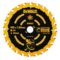 Rezalna plošča EXTREME DEWALT® 190x30mm Z24 WZ za ročno krožno žago DWE575K, ZDT10304-QZ