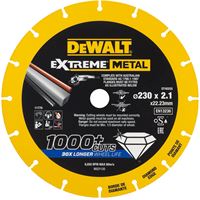 Diamantna plošča DEWALT® EXTREME® METAL 230x2,1x22,23mm, ZDT40255-QZ