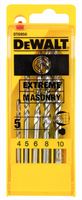Komplet svedrov za kamen EXTREME DEWALT® 5-delni 4-5-6-8-10mm, ZDT6956-QZ