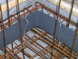 CEMflex VB pocinkan trak s prevleko za vodotesnost betona V=15cm/ D=2m/ deb:1,25mm, ZE60063