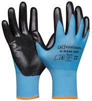 Handschuh G-BASE MIDI, blau/schwarz, 13G Polyester-Strick, EN388, Gr. 8, VPE12/120, ZEP76000708