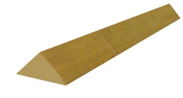 Lesena trikotna robna letvica 14/21mm 2,0m/palica, 100palic/vez, 120vezov/paleta, ZHDK15