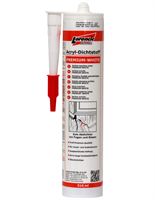 Akrilna adhezivna tesnilna masa PREMIUM-WHITE - bela 310ml 12kos/karton 120kart/pal, ZKR166LO