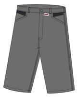Arbeitsshorts LO-ACTIVE anthrazit/schwarz 245 g/m² Gr. 52 VPE5, ZLO-ACTAS-AS52