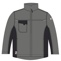 Bundjacke LO-ACTIVE anthrazit/schwarz 245 g/m² Gr. 54 VPE5, ZLO-ACTAS-BJ54