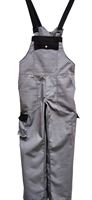 Hlače z naramnicami LO-PROTEC sivo/črne 245 g/m² vel. 50 P5, ZLO-PROTGBLH50