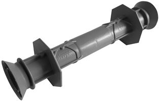 Opažni razporni distančnik OKTAGON kpl. z 2 čepoma, 200mm 100kos/vreča 30vreč/paleta, ZO20