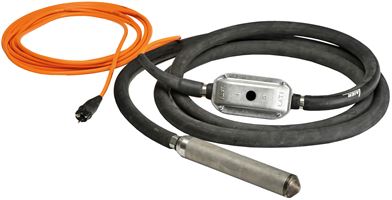 Vibrator za zgoščevanje betona LAIER LATI U premera 68mm z vgrajenim pretvornikom 220 V, ZUL68