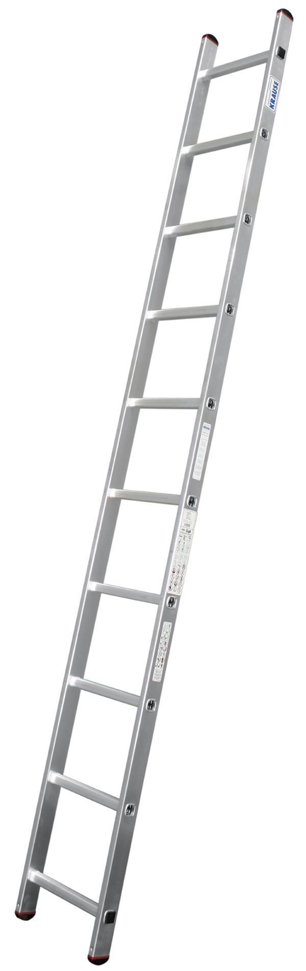 Naslonska alu lestev KRAUSE® CORDA® 10 prečk 2,80m, DV= 3,75m, teža 4,0kg, Z010100