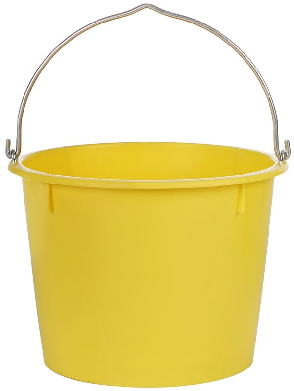 Vedro rumene barve 20 litrov, za dvigala 180kos/paleta, Z1102026