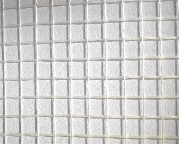 Mreža za zunanji omet 1250, bela, 50m²/rola, teža 110g/m², razmak zank 11x13mm P24, Z1251W