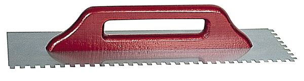 Vlečna gladilka Profi 500x130x0,7mm E8 nerjaveča, nazobčana, ročaj privit P25, Z1748308