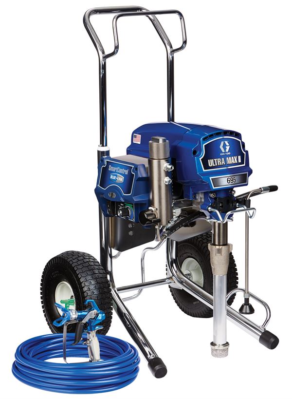 Brezzračna batna črpalka ULTRA MAX II 695 Standard 230V, pištola, cev za material, šobe, Z17E632