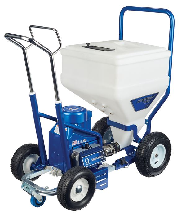 Brezzračna batna črpalka T-MAX 657 230V, pištola, cev za material, šobe, Z17X983