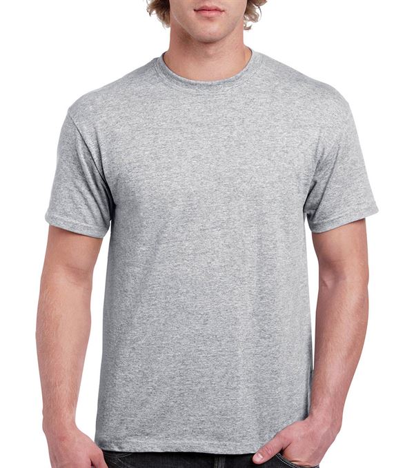 Majica Gildan Heavy Cotton, siva, 180 g/m², vel. M, P12, Z18009SGM