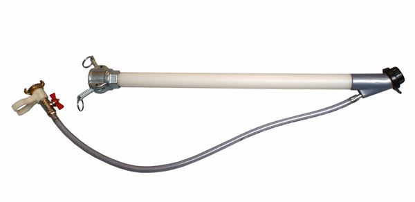 Brizgalna pištola za omet 25mm LW 24 šoba 14mm 30° kolenasta 600mm PFT, Z190011X