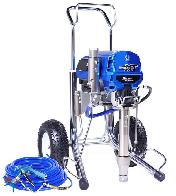 Brezzračna batna črpalka MARK VII XT HD Standard 230V, pištola, cev za material,šobe, Z19F743