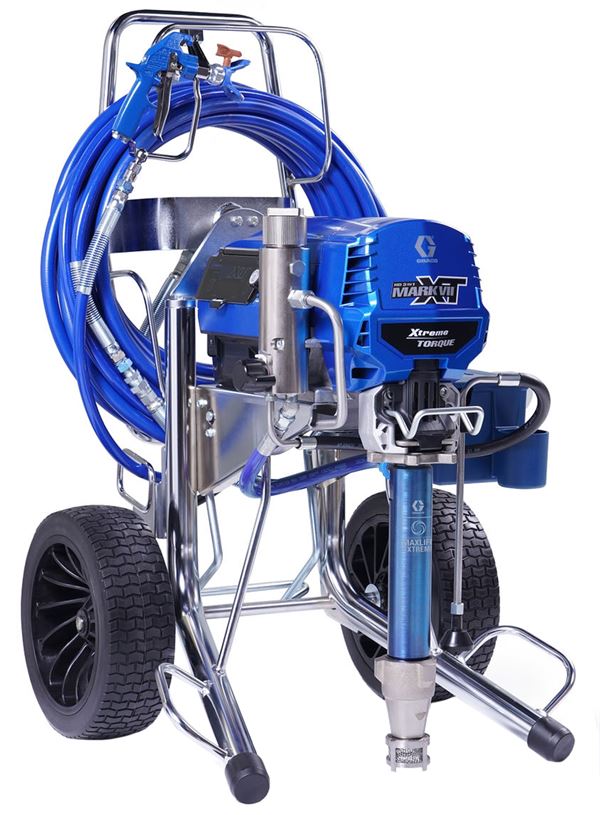 Brezzračna črpalka MARK VII XT HD PROCONTRACTOR 230V, pištola, cev za material, šobe, Z19F744