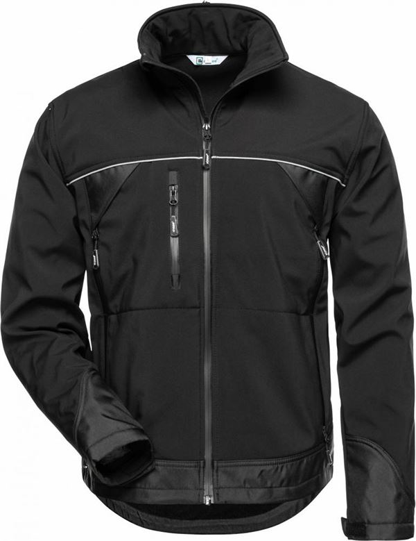 Jakna Softshell ALPHA ELYSEE®, črna/črna, vel. XXL, P10, Z20001XXL